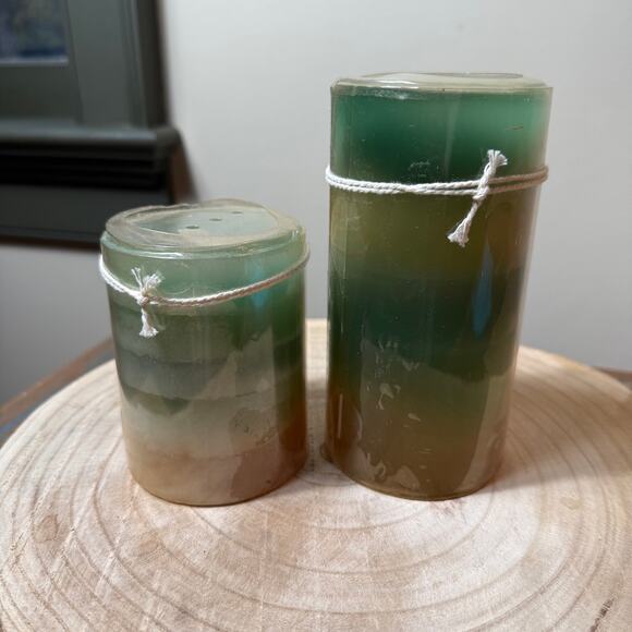 Pier 1 Imports Candles, with Turtle Charm. Sea Air Lot of 2 3X6 and 3X4 Unopened - Picture 3 of 7